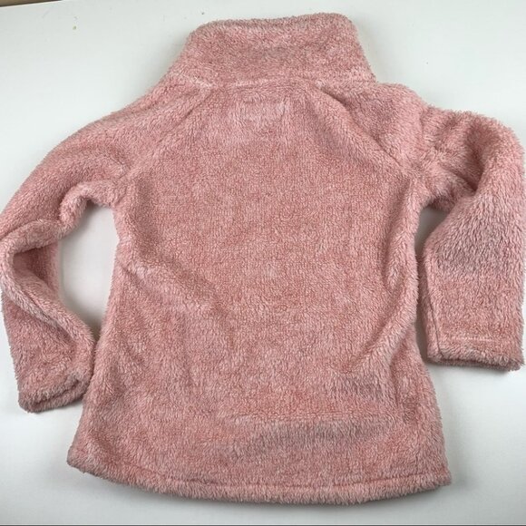 O'Neill Girl's Pink Fluffy Sherpa Sweater size  Medium - Picture 5 of 5